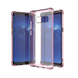 Galaxy Note 8 Crystal Clear Transparent Case (Hot Pink) Galaxy Note 8 Crystal Clear Transparent Case (Hot Pink)